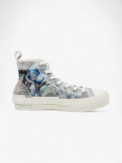 Christian Dior B23 High-tops White  / Multicolour Canvas EU 40 UK 7