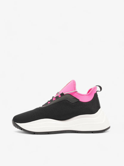 Prada Neoprene Sneakers Black / Pink Neoprene EU 39 UK 6