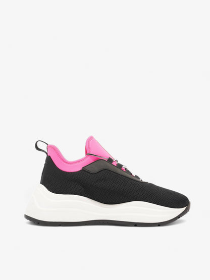 Prada Neoprene Sneakers Black / Pink Neoprene EU 39 UK 6