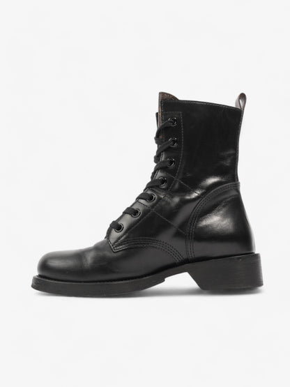 Louis Vuitton Metropolis Rangers Boots Black / Monogram Leather EU 40 UK 7
