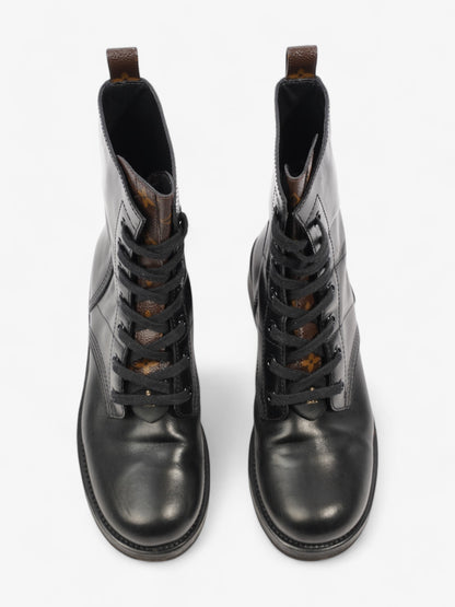Louis Vuitton Metropolis Rangers Boots Black / Monogram Leather EU 40 UK 7