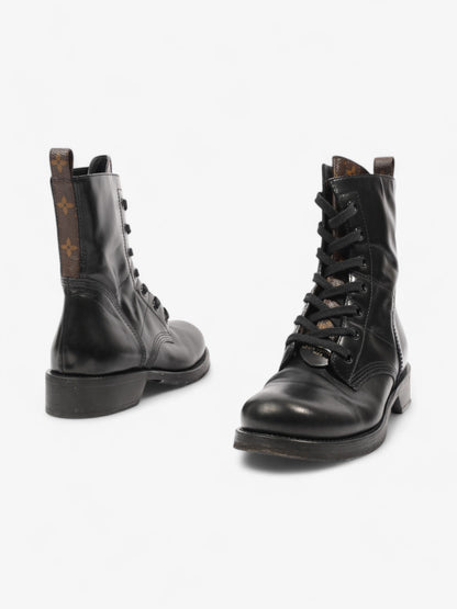 Louis Vuitton Metropolis Rangers Boots Black / Monogram Leather EU 40 UK 7