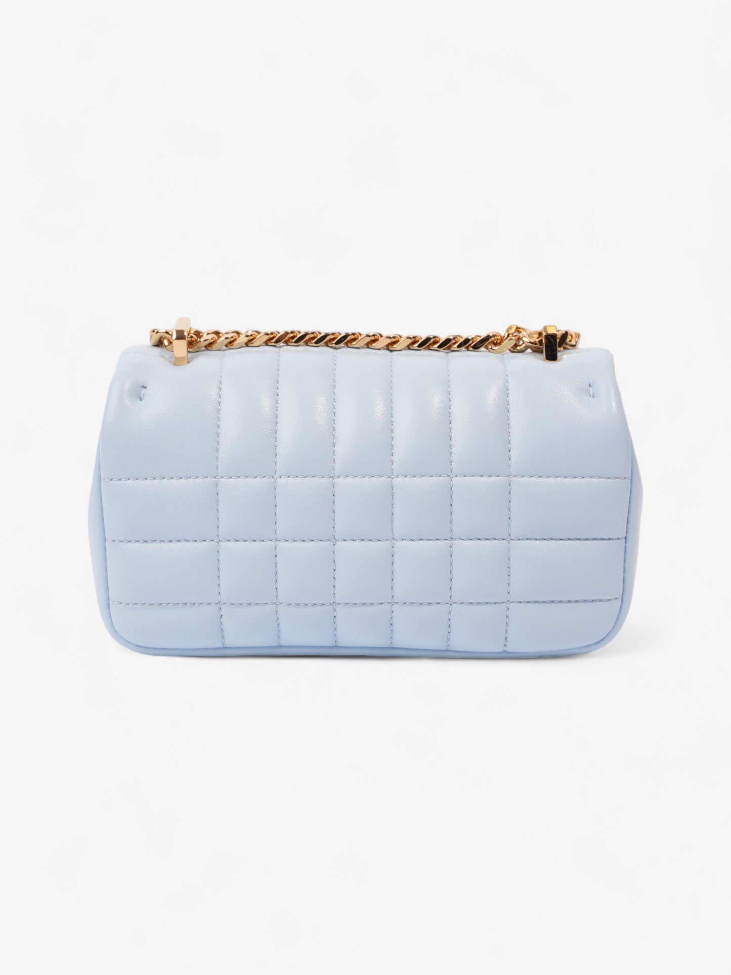 Burberry Mini Lola Baby Blue Lambskin Leather