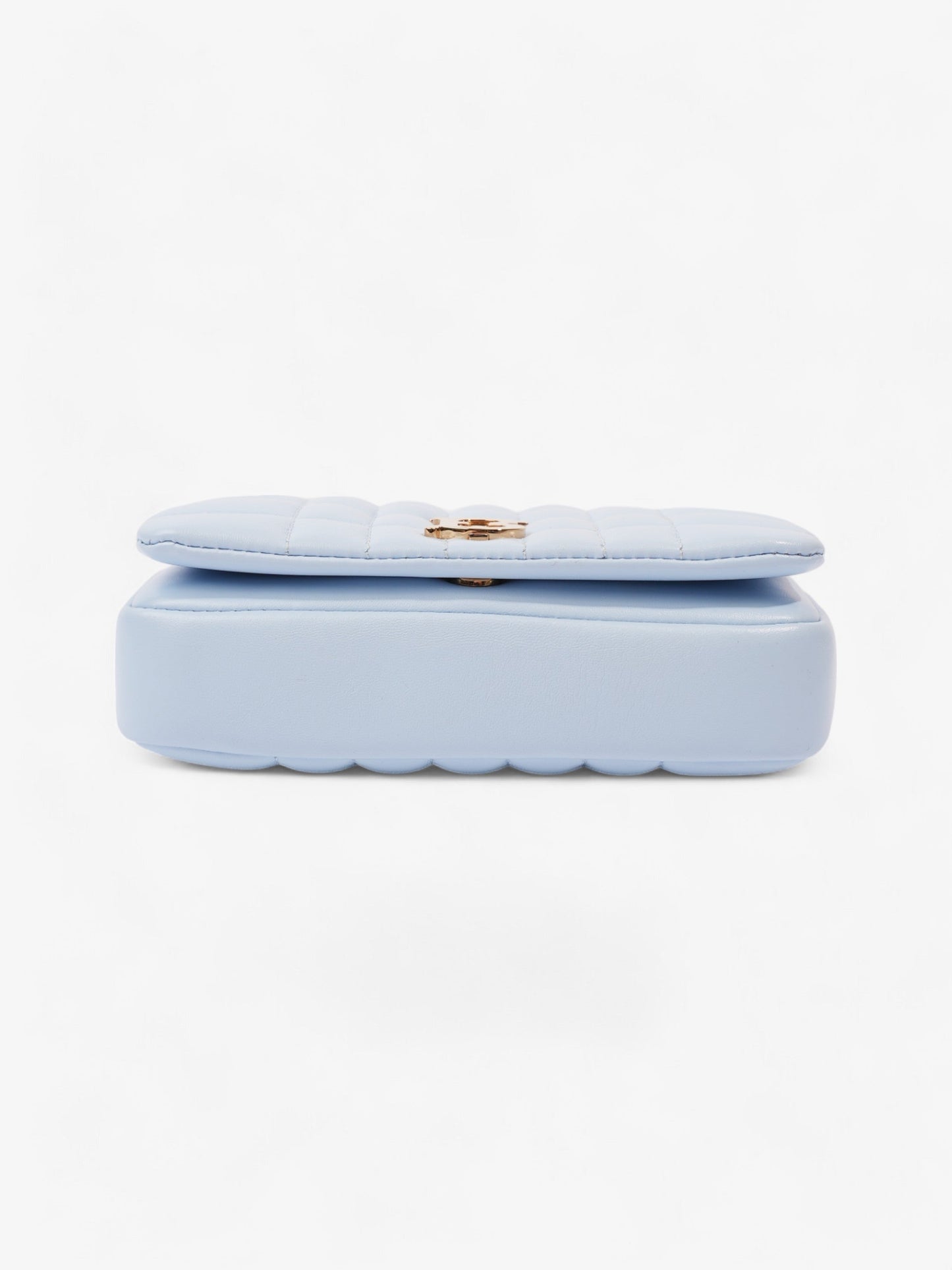 Burberry Mini Lola Baby Blue Lambskin Leather