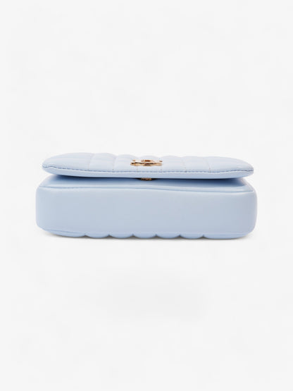 Burberry Mini Lola Baby Blue Lambskin Leather