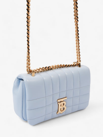 Burberry Mini Lola Baby Blue Lambskin Leather