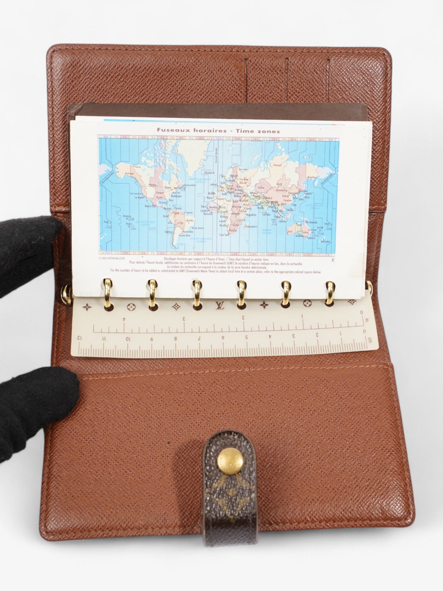 Louis Vuitton Small Ring Agenda Monogram Coated Canvas
