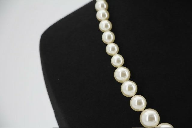 Chanel F21V Imitation Pearl 100th Anniversary Necklace