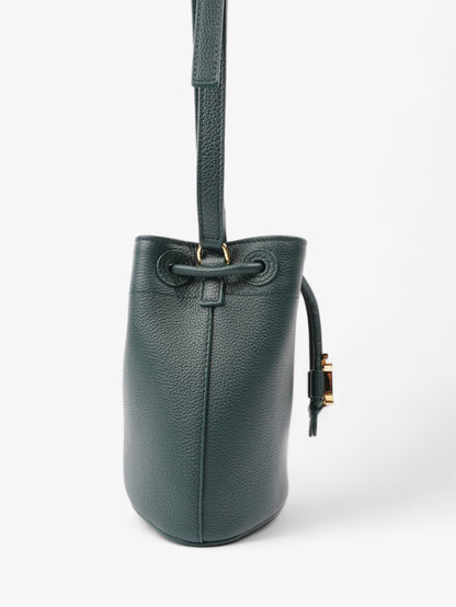 Burberry TB Bucket Bag Vine Green Leather Mini