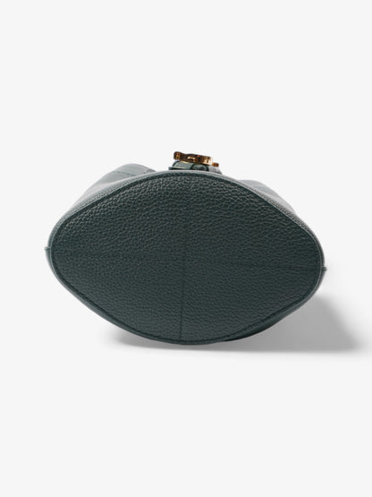 Burberry TB Bucket Bag Vine Green Leather Mini