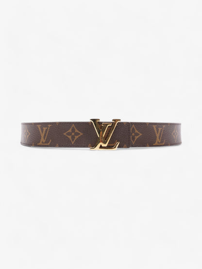 Louis Vuitton LV Initiales Reversible Belt Monogram / Rose Ballerine Coated Canvas 85cm / 34"
