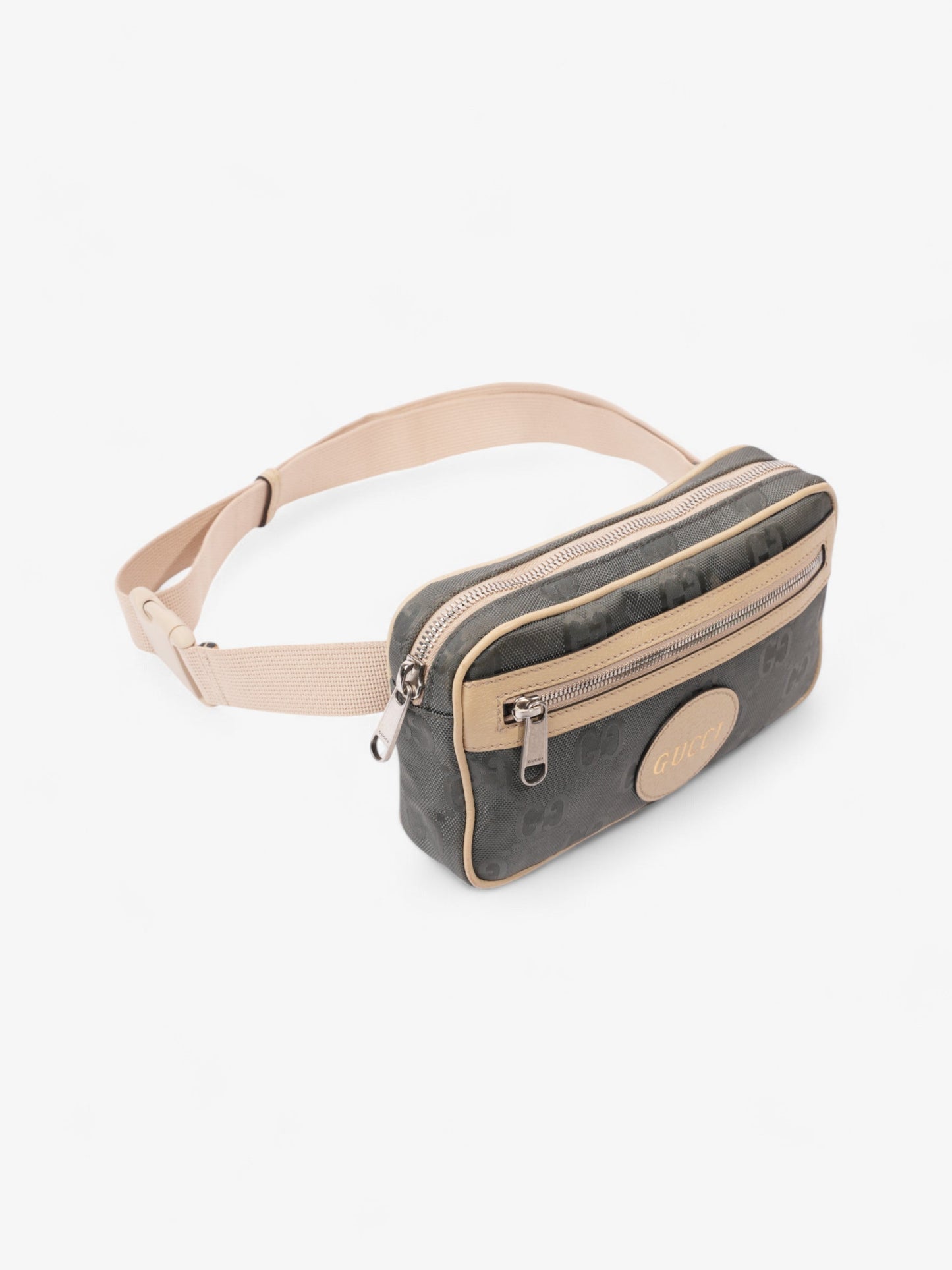 Gucci GG Off The Grid Belt Bag GG Supreme / Grey Nylon
