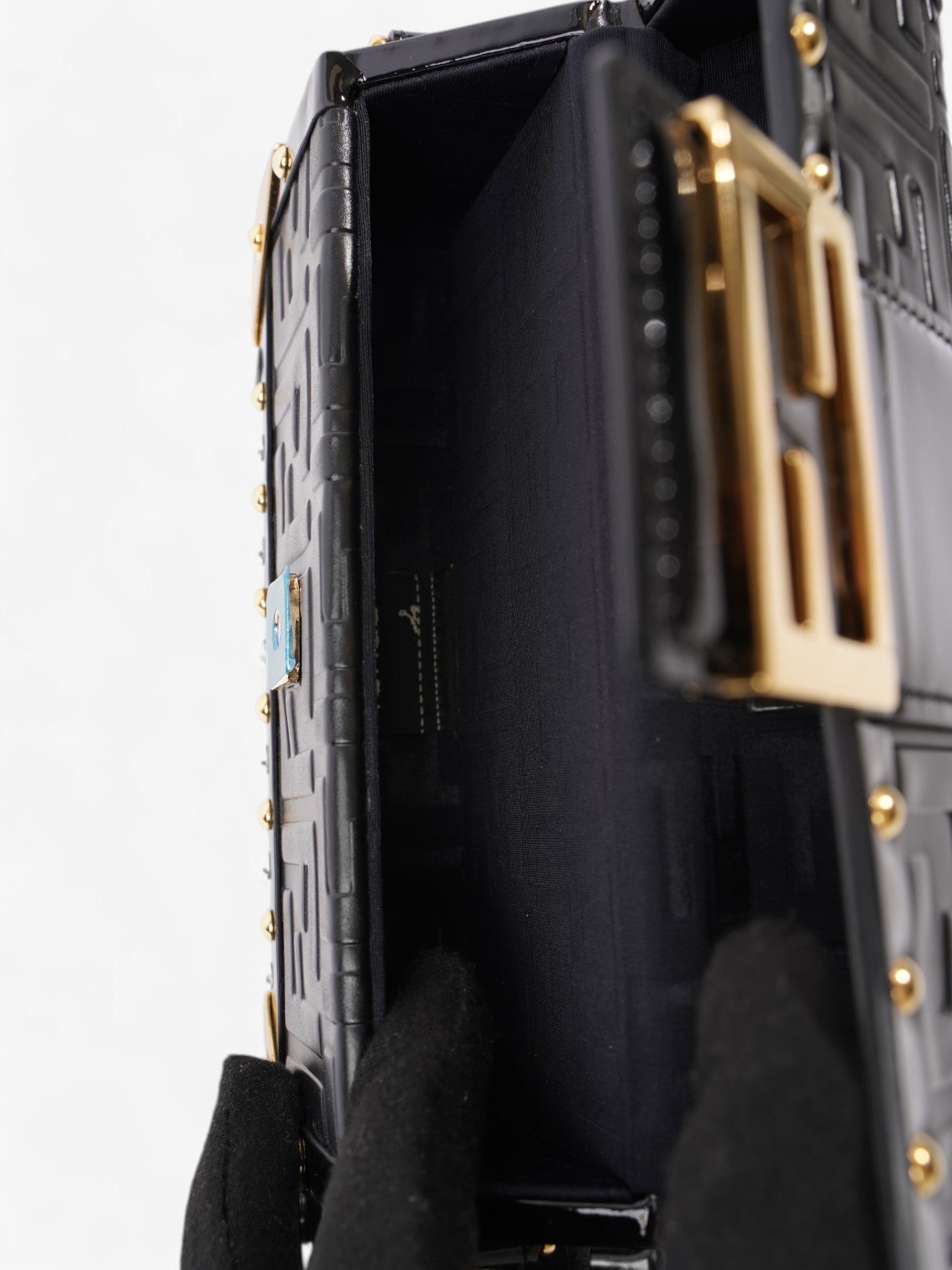 Fendi Fendi truck Black Patent Leather Mini