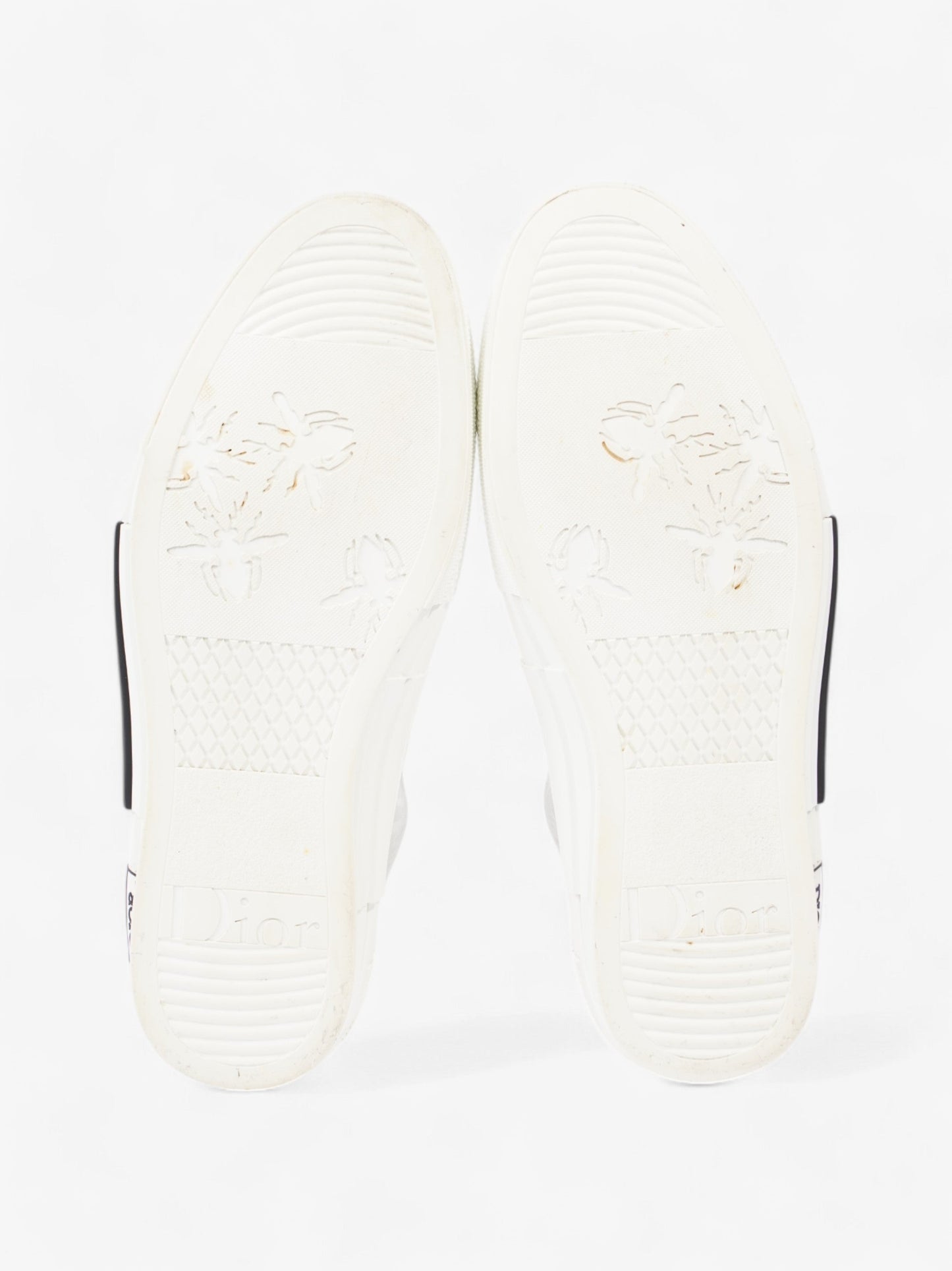 Christian Dior B23 High Top White Canvas EU 43.5 UK 9.5