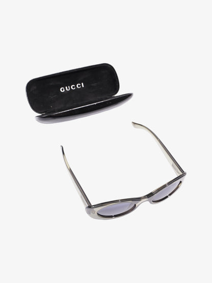 Gucci GG Sunglasses Khaki Acetate 135mm