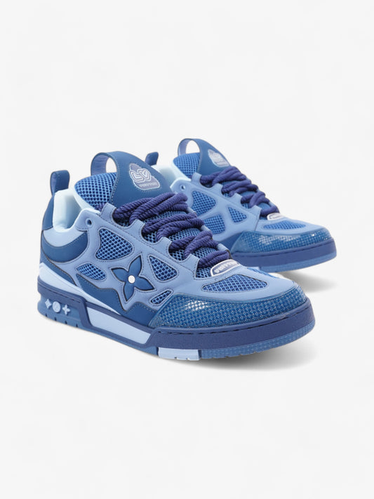 Louis Vuitton LV Skate Sneakers Blue Mesh EU 42 UK 8