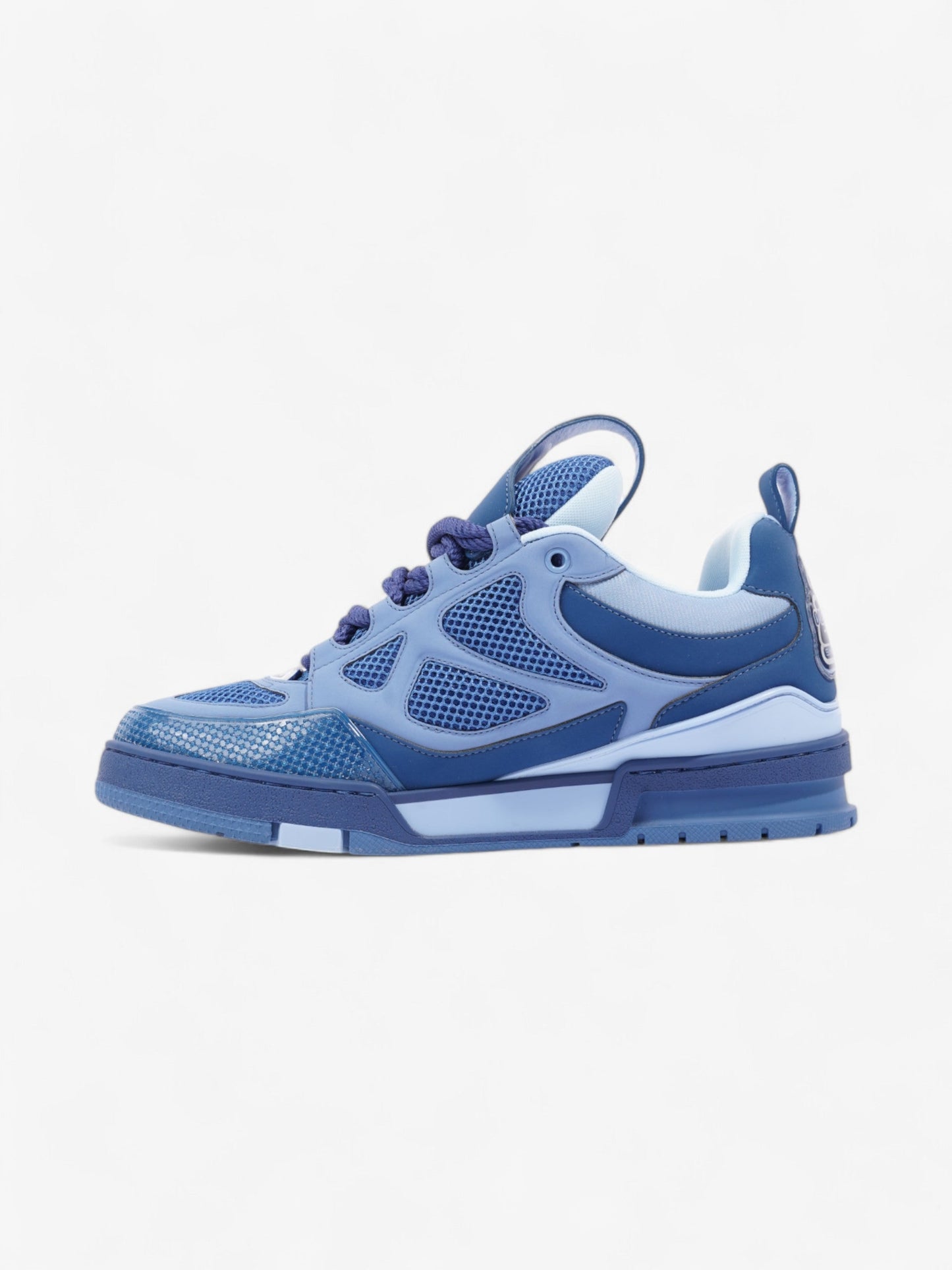 Louis Vuitton LV Skate Sneakers Blue Mesh EU 42 UK 8