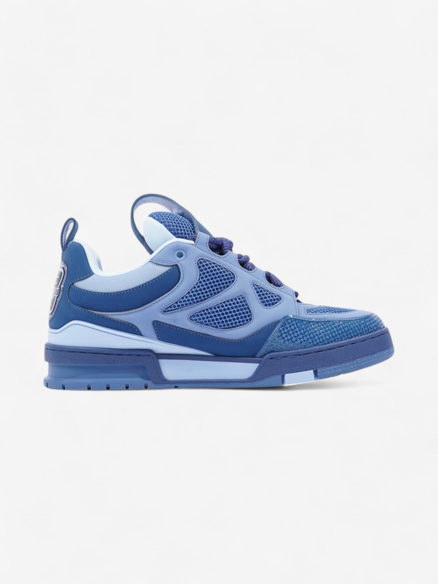 Louis Vuitton LV Skate Sneakers Blue Mesh EU 42 UK 8