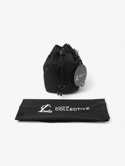 Prada Drawstring Pouch Black Re Nylon
