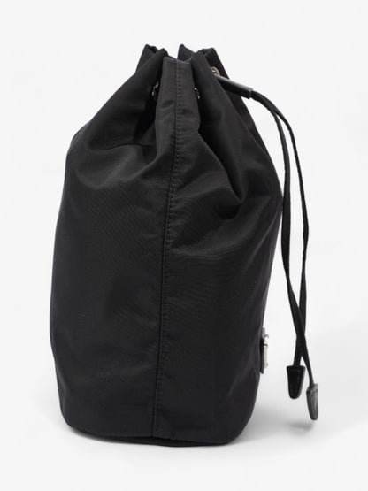 Prada Drawstring Pouch Black Re Nylon