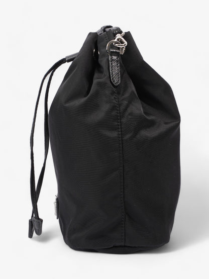 Prada Drawstring Pouch Black Re Nylon