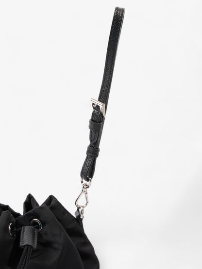 Prada Drawstring Pouch Black Re Nylon