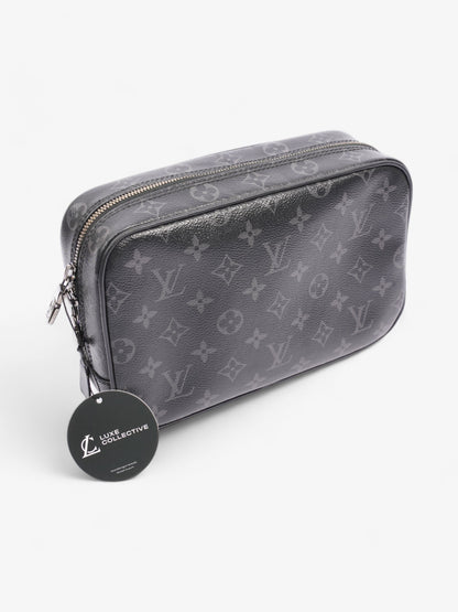 Louis Vuitton Toiletry Pouch GM Monogram Eclipse Coated Canvas