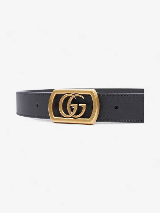 Gucci Marmont Belt Black / Gold 80cm 32"