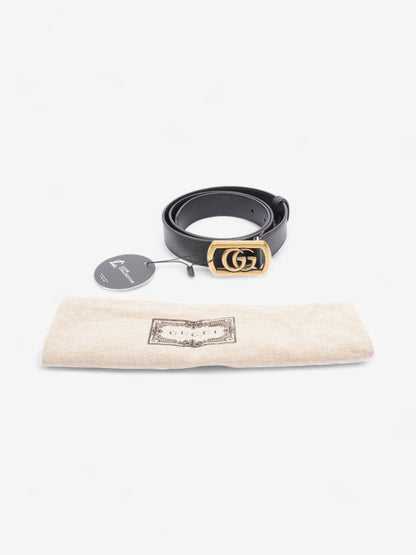 Gucci Marmont Belt Black / Gold 80cm 32"