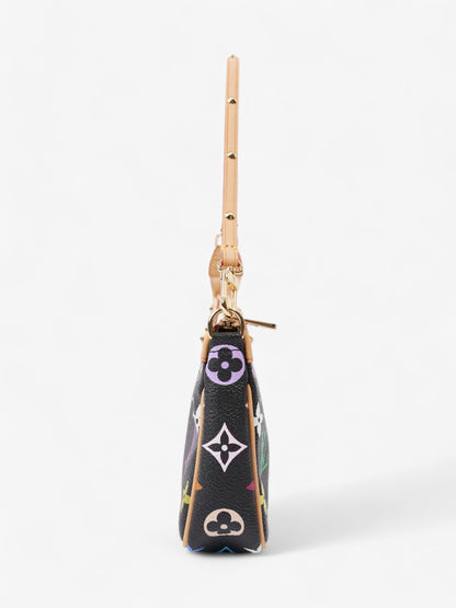 Louis Vuitton Pochette Accessoires Black / Monogram Multicolour Coated Canvas