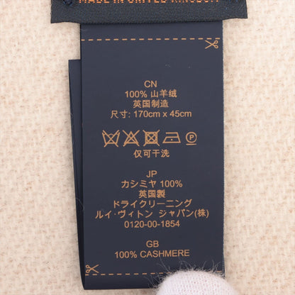 ITEM 16 - Louis Vuitton Reykjavik Cashmere Scarf Beige