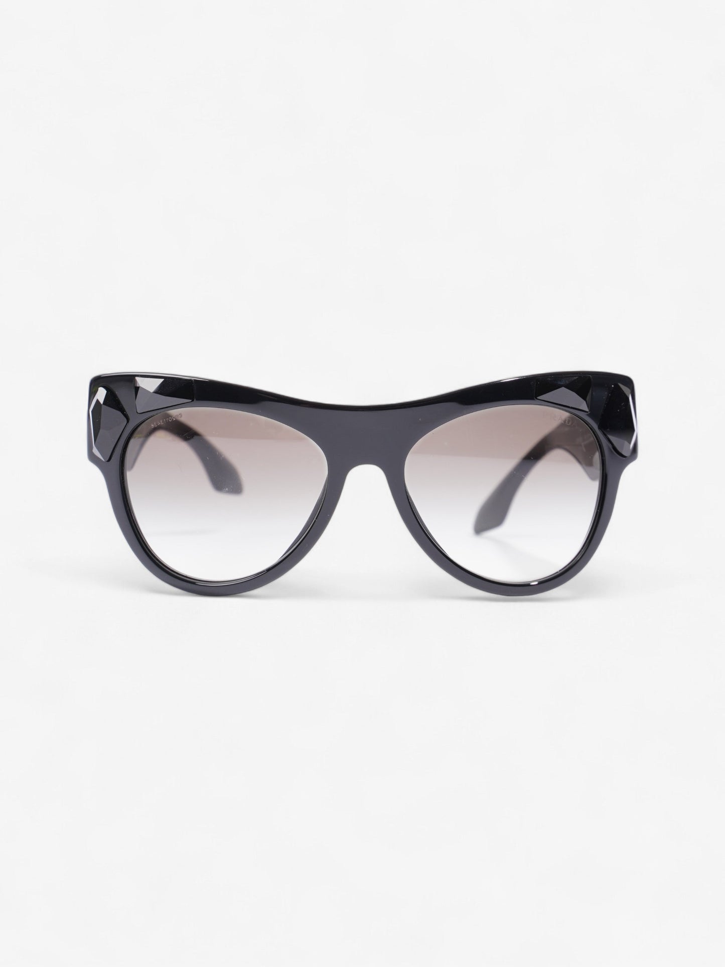 Prada SPR 22Q Sunglasses Black Acetate 140mm