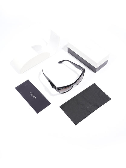 Prada SPR 22Q Sunglasses Black Acetate 140mm
