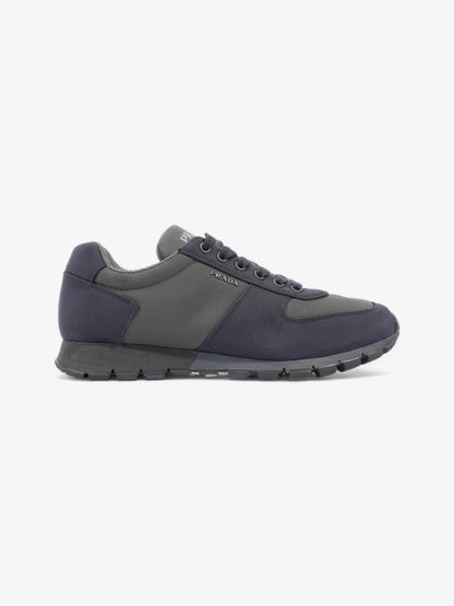Prada Nylon Tech Sneakers Black / Khaki Nylon EU 40.5 UK 6.5