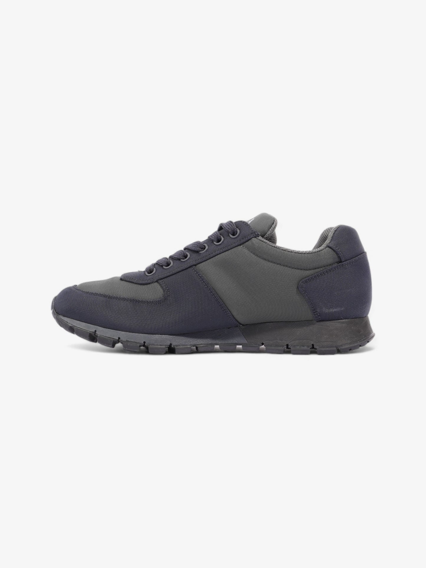 Prada Nylon Tech Sneakers Black / Khaki Nylon EU 40.5 UK 6.5