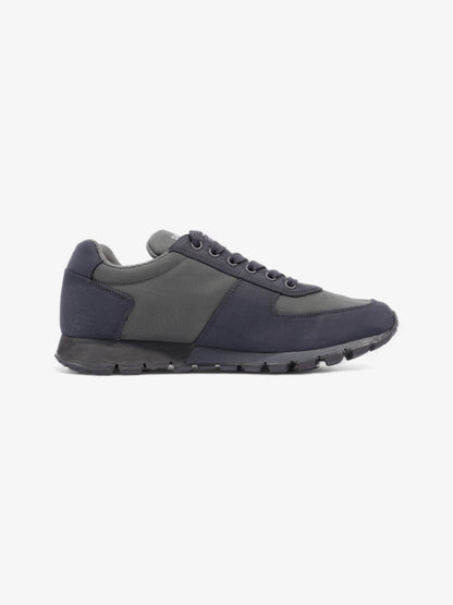 Prada Nylon Tech Sneakers Black / Khaki Nylon EU 40.5 UK 6.5