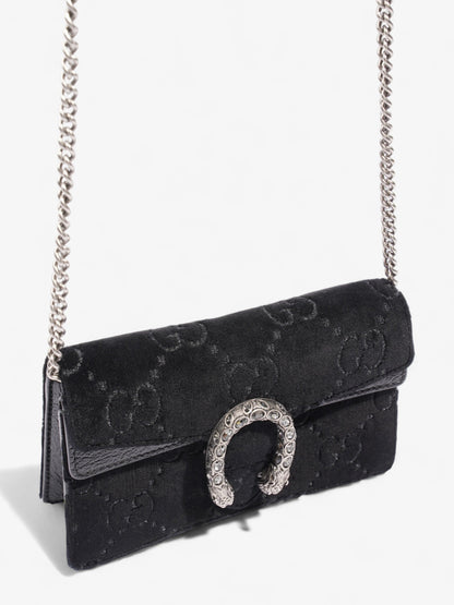 Gucci Dionysus Black Velvet Super Mini