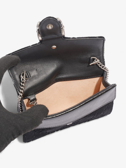 Gucci Dionysus Black Velvet Super Mini