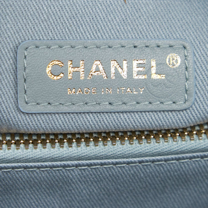 Chanel 18B Calfskin Chevron Flap Bag