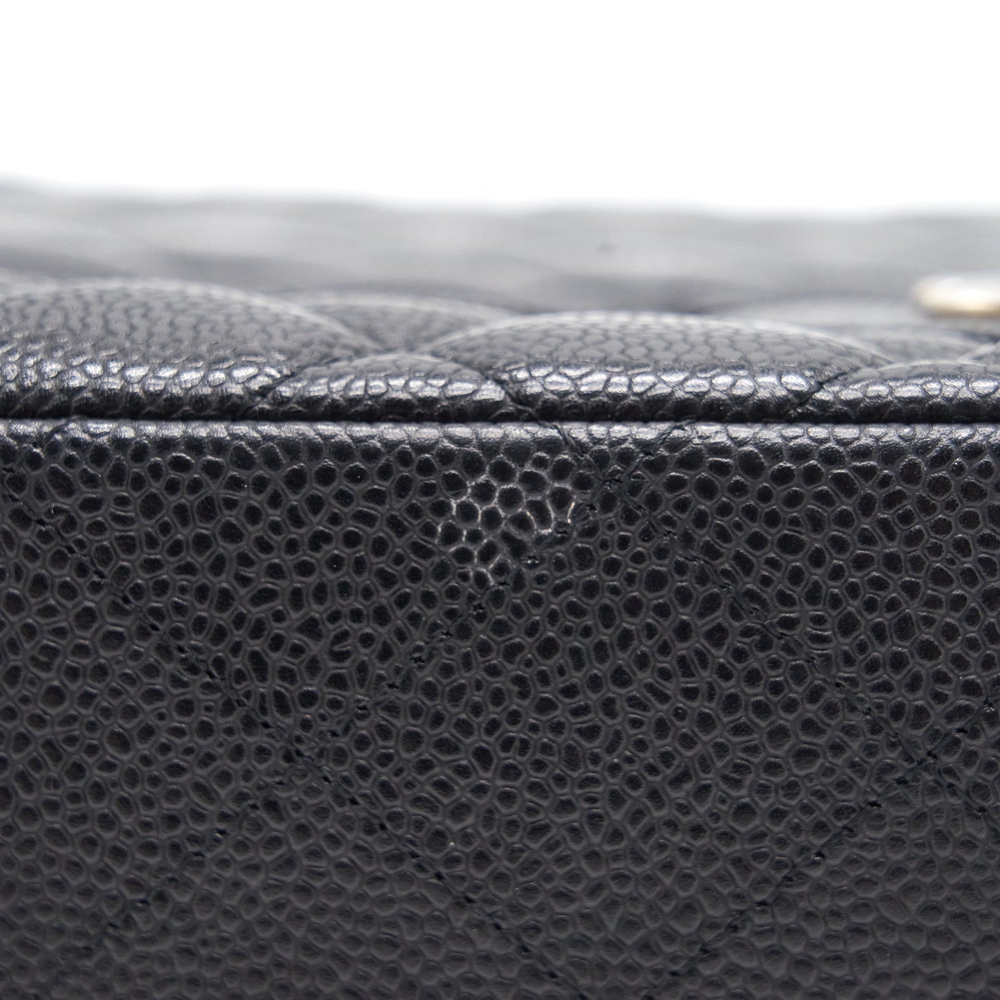 Chanel Cavier Classic Maxi Single Flap bag Black