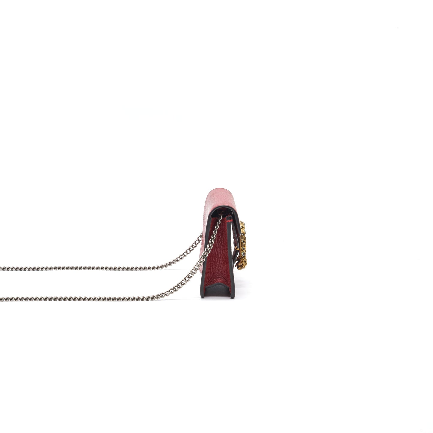Gucci Dionysus Leather Super Mini Red