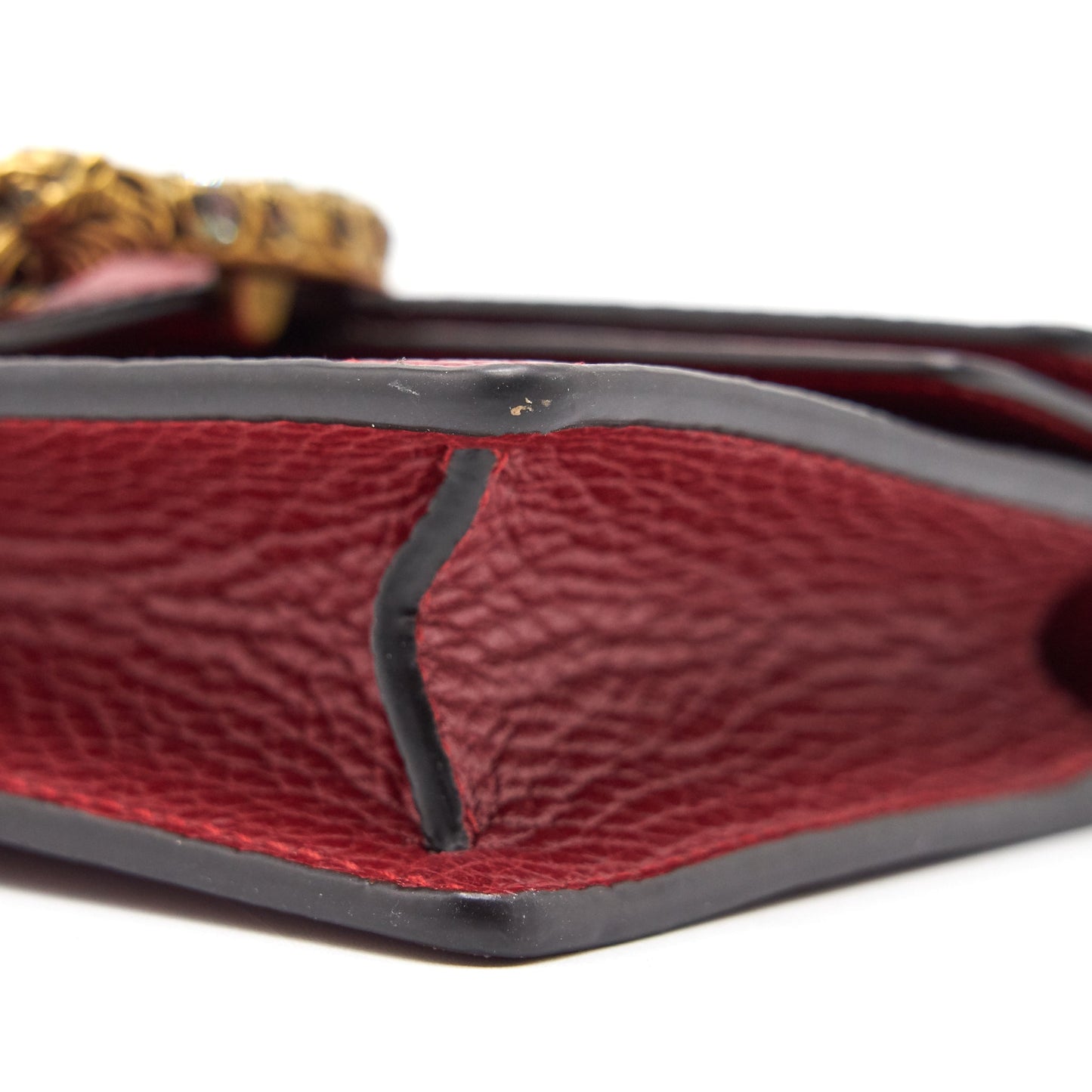 Gucci Dionysus Leather Super Mini Red