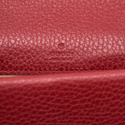 Gucci Dionysus Leather Super Mini Red