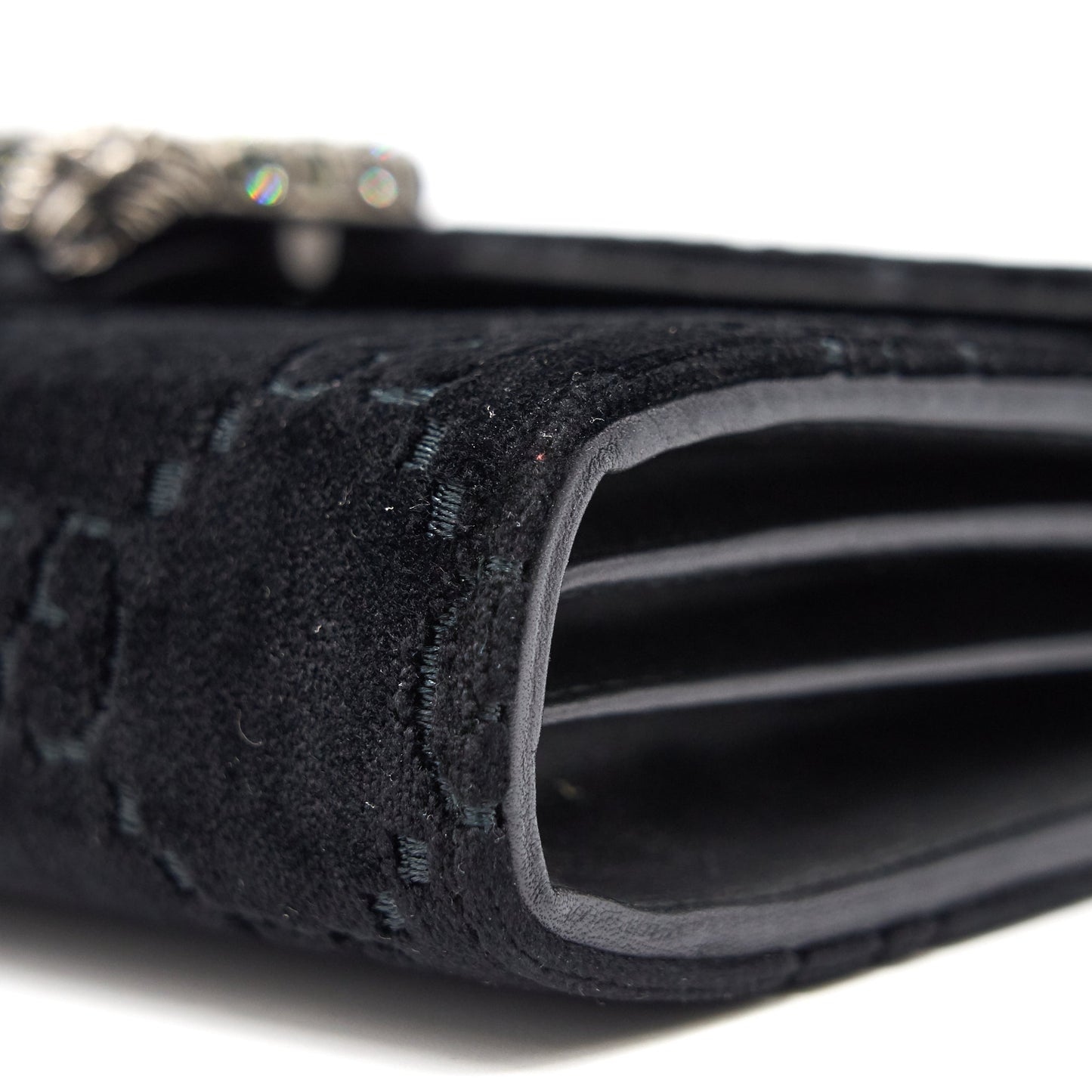 Gucci Dionysus Mini Chain Bag Velvet Black