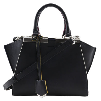 Fendi Petit 2Jours Leather 2way Bag