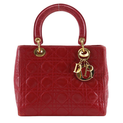 Christian Dior Lady Dior Calf Handbag
