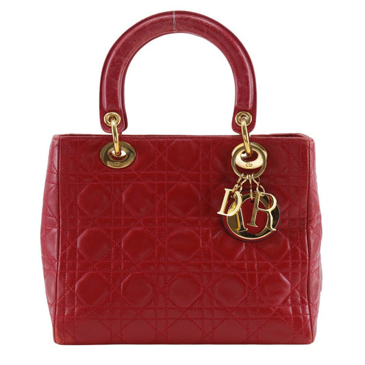 Christian Dior Lady Dior Calf Handbag