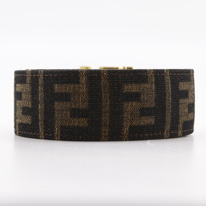 Fendi Zucca Nylon Canvas Belt