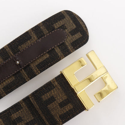 Fendi Zucca Nylon Canvas Belt
