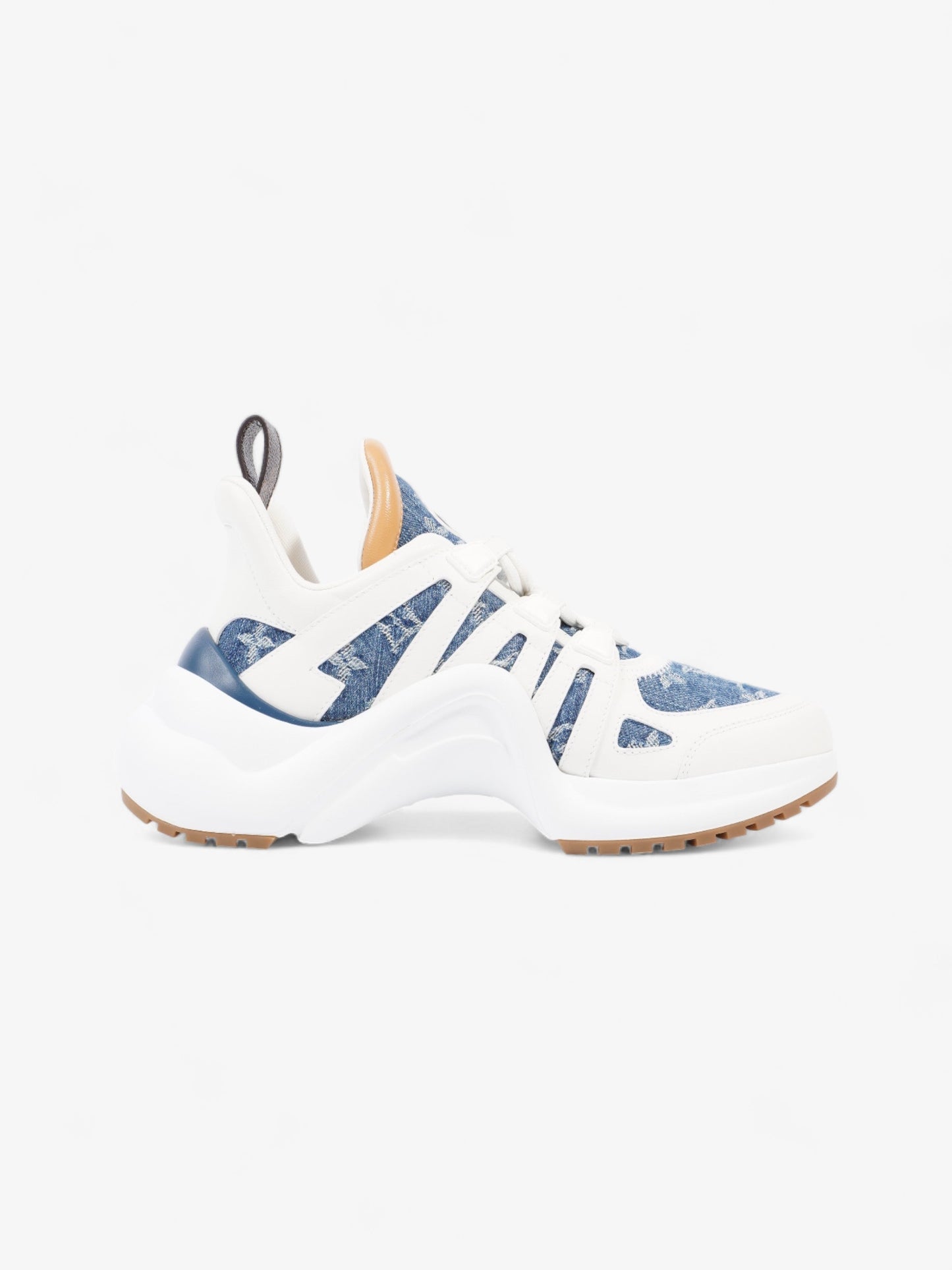 Louis Vuitton Archlight Blue Monogram / White Denim EU 37 UK 4